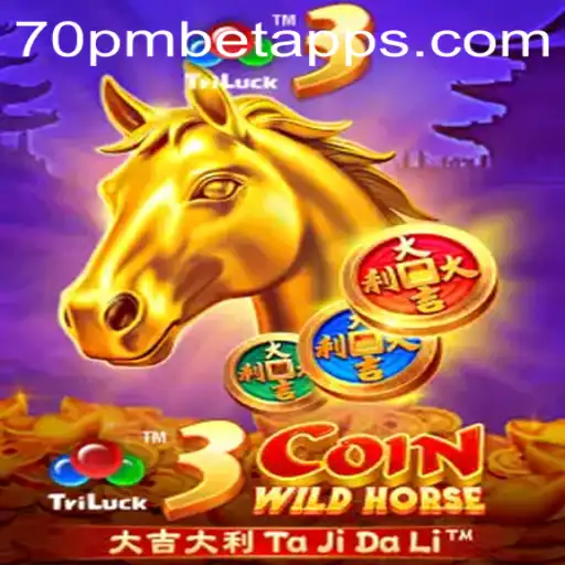 The Thrilling Experience of 3CoinWildHorse: A Game by 70PMBET.COM